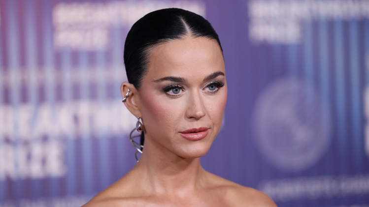 US singer Katy Perry arrives at the Tenth Breakthrough Prize Ceremony at the Academy Museum of Motion Pictures in Los Angeles, California, on April 13, 2024. ETIENNE LAURENT / AFP