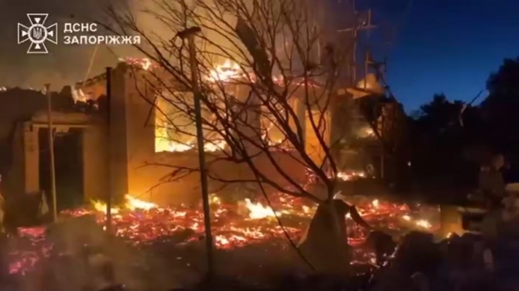 À Zaporijia, en Ukraine.