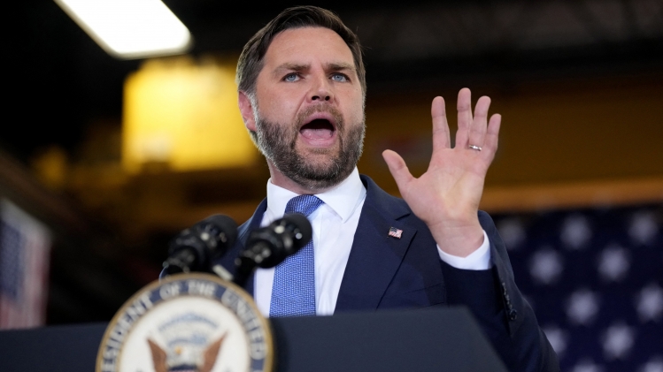 Le Vice-président américain JD Vance.