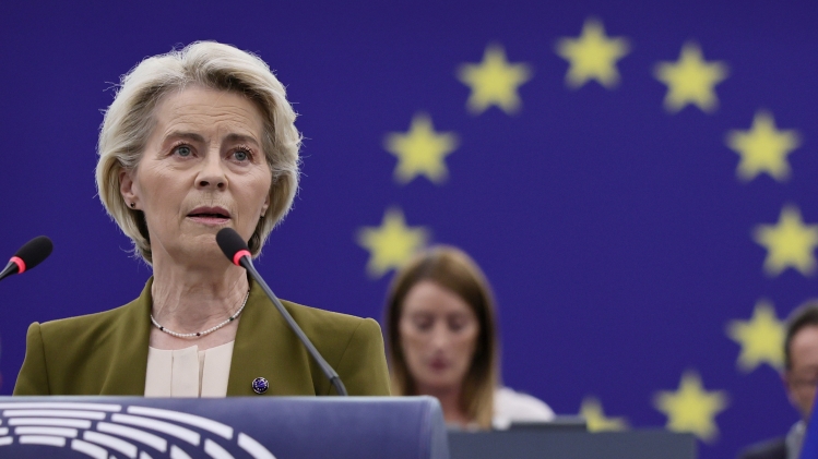 Ursula von der Leyen, présidente de la Commission européenne.