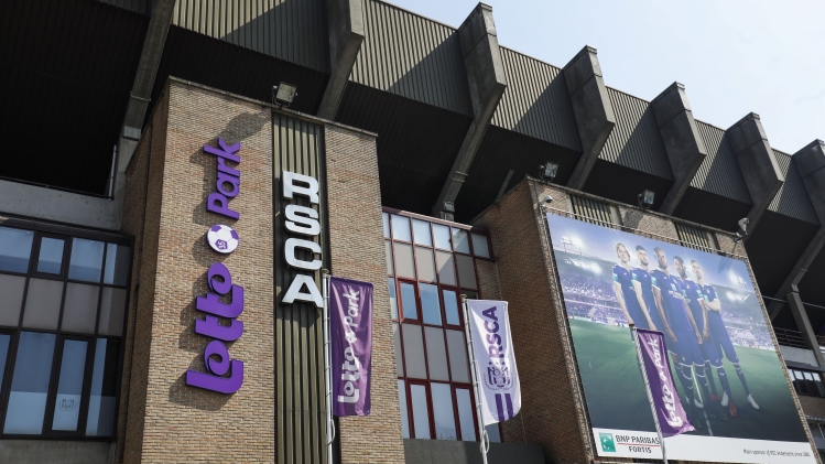 Illustration picture shows the RSCA Anderlecht soccer stadium 'Lotto Park' (previously the Constant Vanden Stock Stadium) in Anderlecht, Friday 24 April 2020. BELGA PHOTO THIERRY ROGE