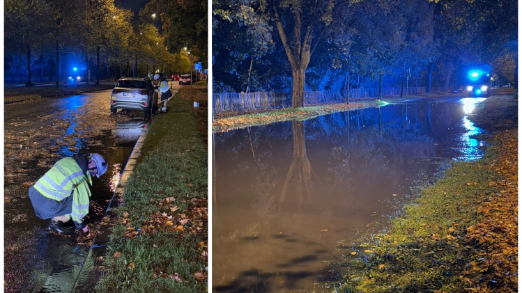 Plusieurs inondations locales