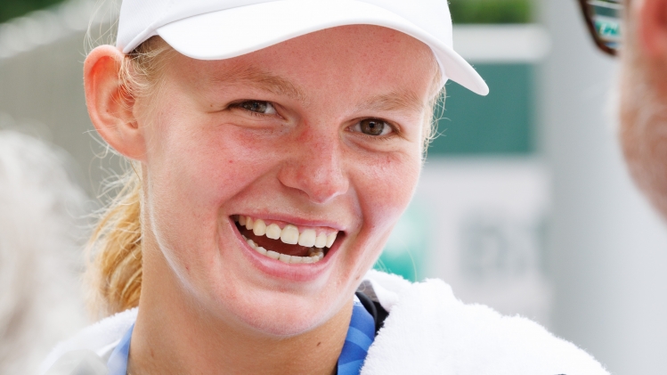 Jeline Vandromme cette année à Roland Garros