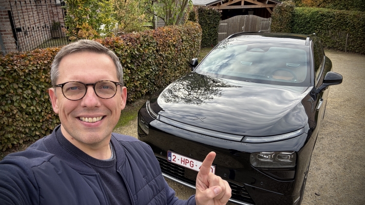 Le Xpeng G9, un solide SUV électrique chinois.