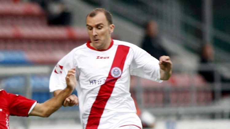 Mladen Žižović en 2008 alors qu’il portait encore les couleurs du club bosnien HŠK Zrinjski Mostar