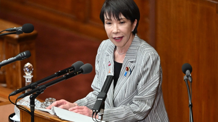 La Première ministre japonaise est en fonction depuis le 21 octobre 2025