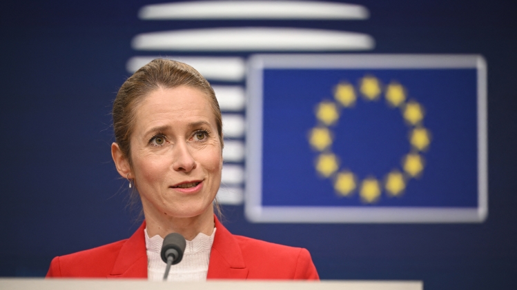 La cheffe de la diplomatie européenne, Kaja Kallas.