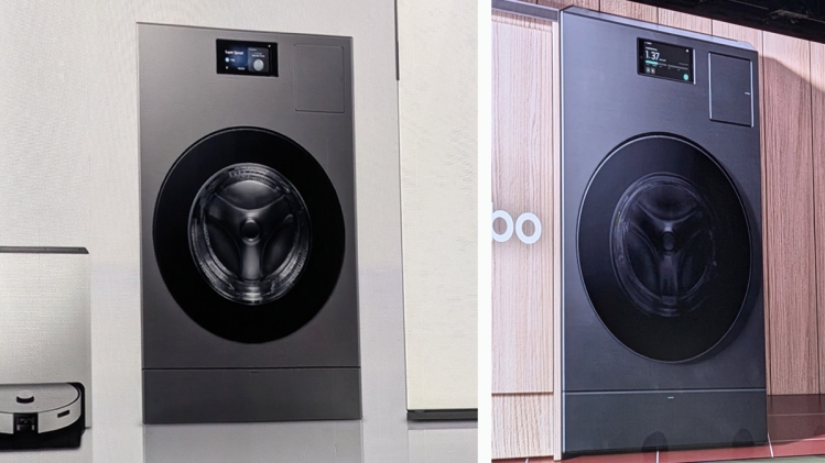 Images de la conférence de presse de Samsung