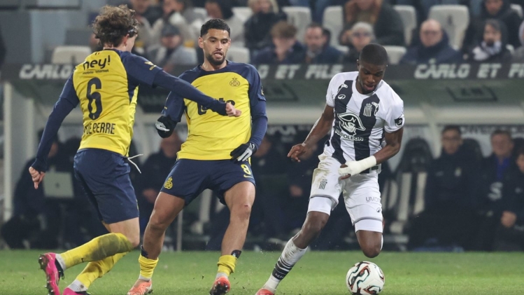 L’Union a été accroché par Charleroi.