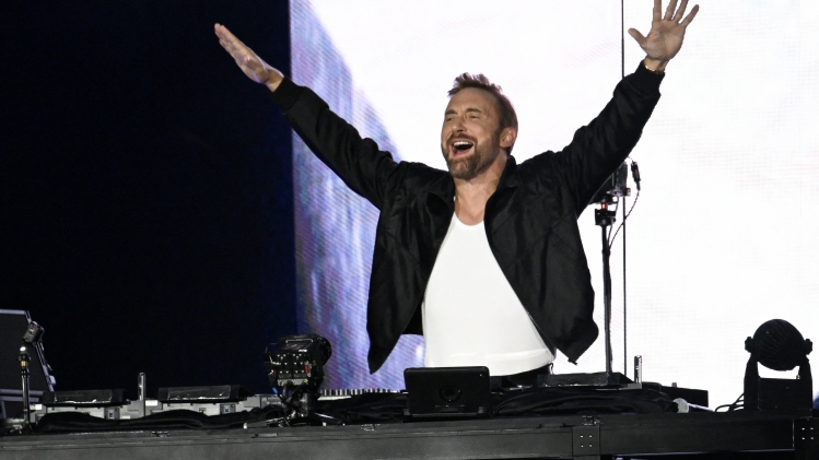 David Guetta à Marseille fin juin 2025.