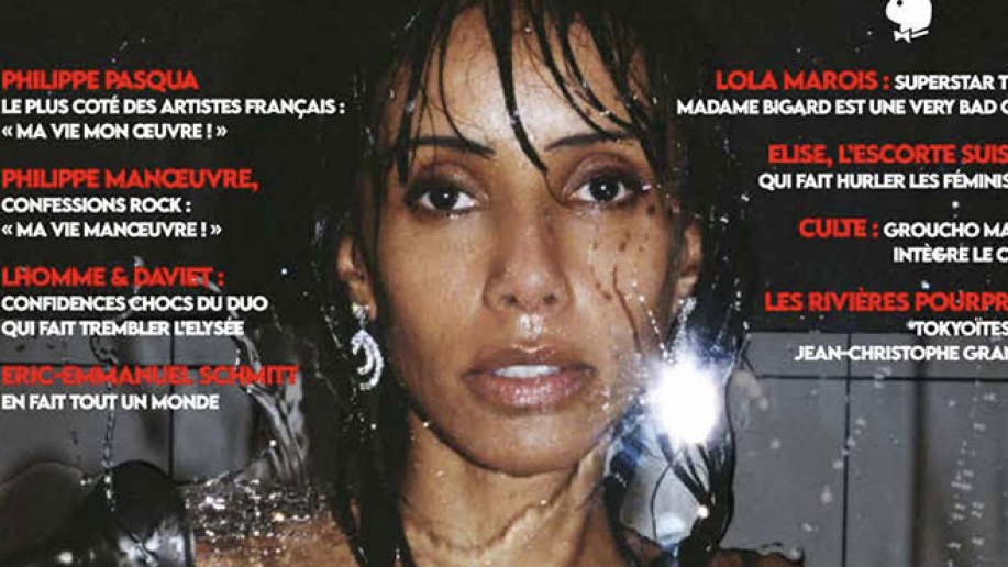 Sonia Rolland l'exMiss France pose seins nus en couverture d'un