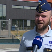 Le commissaire Michael Lebrun, de la police de la zone Nivelles Genappe, est au micro de Simon François.