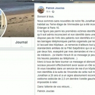 Un père sans nouvelles de son fils depuis l'incendie de Paris