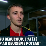 La Belgique s'est baladée face à Chypre (2-0). A l'issue du match, Timothy Castagne s'est dit satisfait de la prestation globale de l'équipe belge au micro de notre journaliste Vincent Legraive.
