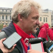 La réaction de Thierry Bodson, président de la FGTB, condamné à de la prison avec sursis