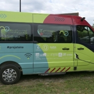 Loin des villes, une navette autonome tente sa chance en milieu rural