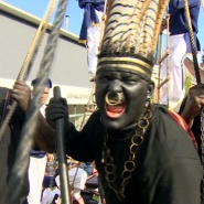 Le Sauvage de la Ducasse d'Ath devient le Diable de la barque des pêcheurs napolitains