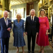 Visite privée des souverains belges suite à l'invitation du roi Charles III
