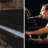 Le piano de Freddie Mercury
