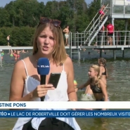 Vague de chaleur: le lac de Robertville a été pris d'assaut ce matin