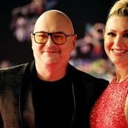 Cauet et sa compagne 