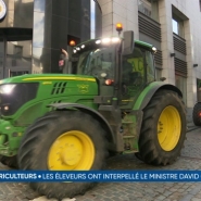 Les jeunes agriculteurs veulent également se faire entendre à Bruxelles. Ils rencontraient ce vendredi le ministre fédéral de l'agriculture, David Clarinval. Il s'agit d'un premier avertissement, avant d'autres actions qui pourraient être bien plus musclées.