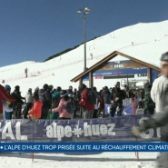 Saturée, la station de l'Alpe d'Huez envisage la limitation des skieurs