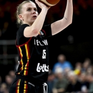 Julie Vanloo retenue dans les douze de Washington Mystics, 6e Belgian Cats en WNBA