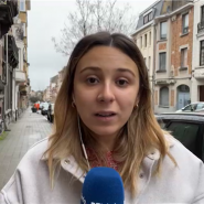 Duplex de Vany Esposito depuis la rue où s'est déroulée la fusillade cette nuit à Forest.