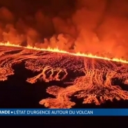 Etat d'urgence après une nouvelle éruption volcanique en Islande