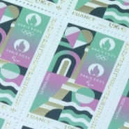 Edition d'un timbre spécial pour les JO de Paris par la poste française