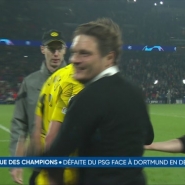 Le Borussia Dortmund est le premier finaliste de la Ligue des Champions. Déjà vainqueur à l'aller, le club allemand s'est imposé 0-1 en demi-finale retour sur la pelouse du Paris Saint-Germain, mardi.Chez les Parisiens, la déception est énorme.