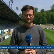 Les joueurs de l'Union Saint Gilloise ont fêté leur titre