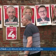 A 28 jours des élections fédérales, régionales et européennes, les affiches électorales sont de plus en plus visibles dans l'espace public. Y a-t-il des règles à respecter ? Eléments de réponse avec Christophe Clément.