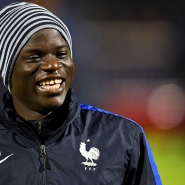 N'Golo Kanté, le 7 novembre 2016. Son retour en Équipe de France est acté pour l'Euro 2024.