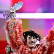 La Suisse gagne un concours de l'Eurovision agité par la guerre à Gaza