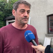 Inondations à Liège: les habitants démunis face aux pluies