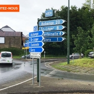Doublon panneaux de signalisation Étalle