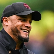 Vincent Kompany à Burnley en 2024.