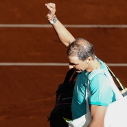 Rafael Nadal à Roland-Garros, le 27 mai 2024.