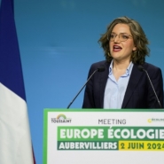 Européennes: face aux mauvais sondages, l'écologiste Marie Toussaint veut forcer les portes du destin