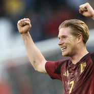 Kevin De Bruyne contre le Monténégro, le 5 juin 2024.