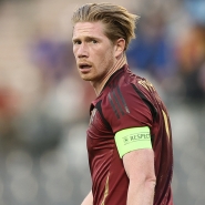 Kevin De Bruyne avec la Belgique contre le Monténégro, le 5 juin 2024.