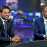 Invités sur le plateau du RTL INFO 19H, Maxime Prévot et Georges-Louis Bouchez, présidents alliés de la coalition politique MR-Engagés, répondent en exclusivité aux questions de Martin Buxant et Caroline Fontenoy concernant l'avenir de la Wallonie.