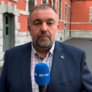 Notre journaliste Christophe Clément était au gouvernement wallon, situé à Namur