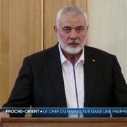 Le chef du Hamas Ismaïl Haniyeh a été tué dans une frappe mercredi à Téhéran, a annoncé le mouvement islamiste palestinien en accusant Israël, pays contre lequel il est en guerre à Gaza depuis près de dix mois.