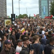 Soulagement au Royaume-Uni après une soirée pacifique de manifestations antiracistes