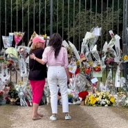 Décès d'Alain Delon : sa fille Anouchka se recueille à Douchy