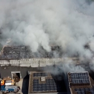 Incendie à Mont-Saint-Guibert