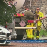 L'accident a eu lieu au croisement de la rue Walthère Jamar et de la rue Président Wilson. Un vaste périmètre de sécurité a été établi dans la foulée.